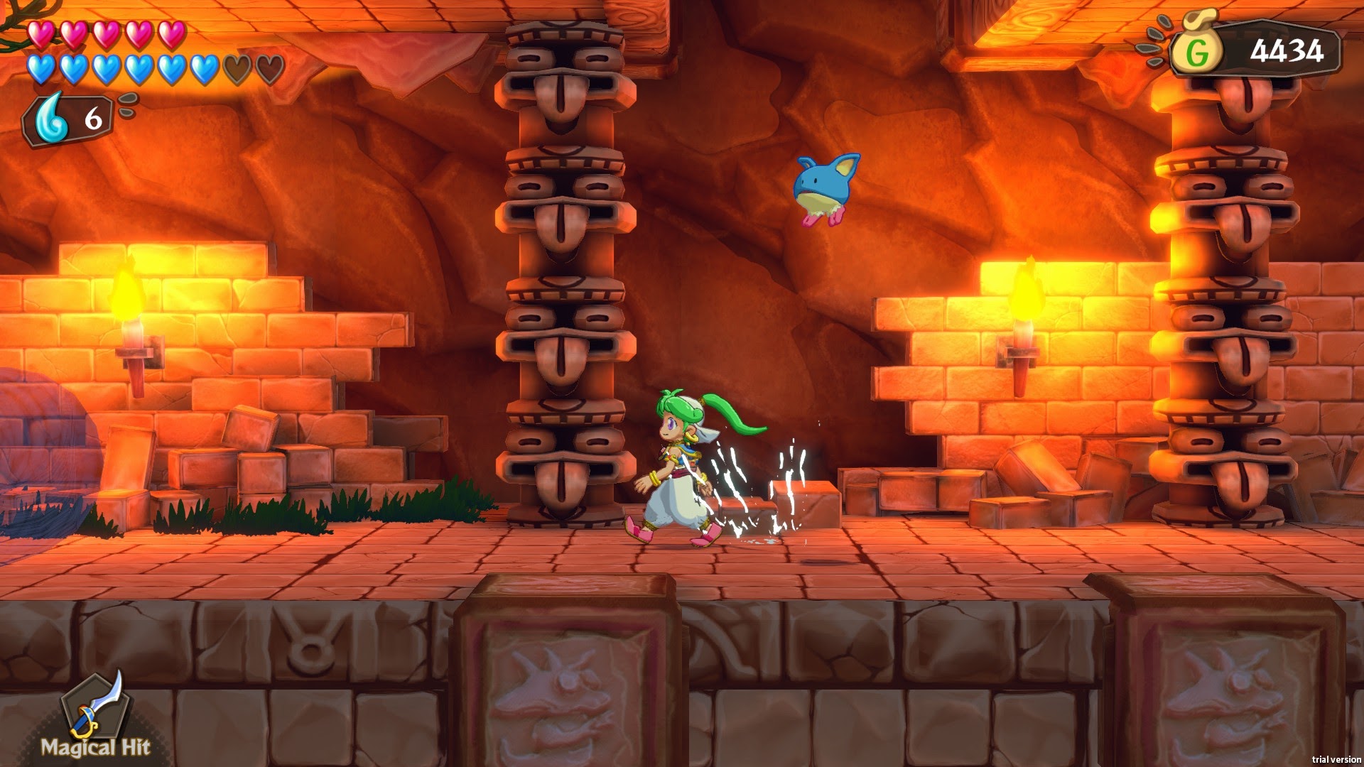 wonder asha Wonder Boy: Asha in Monster World Recensione PS4 Pro